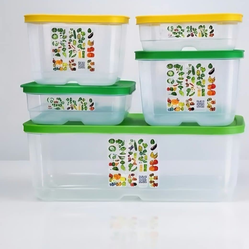 TAPPIRBOX The Greenery Set — yerli üretim 5'li saklama kabı seti